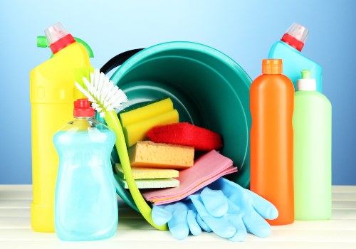 Removing pet odour from carpet with enzyme cleaner