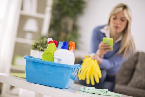 Water conservation and sustainable household practices in a modern home